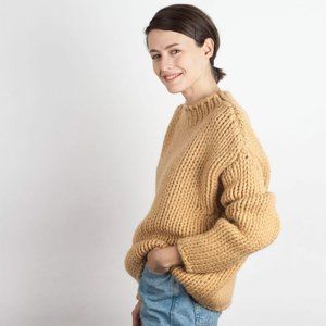 babaa no28 honey alpaca wool